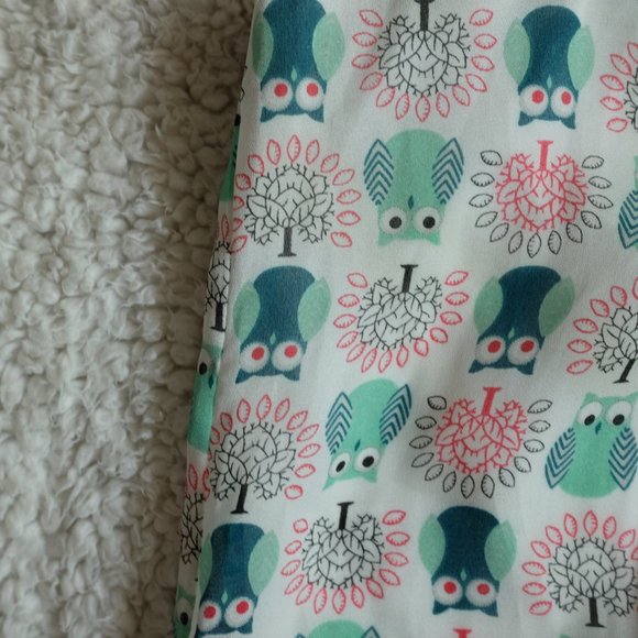 Traffic People Collar Dress with Cute Owl Print - Picture 5 of 5